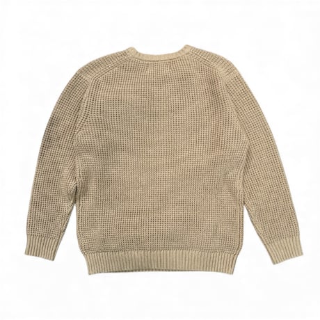 OG CREWNECK WAFFLE KNIT