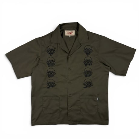 Kenny Skull Camp Collar Shirt (RUTSUBO×KENTARO YOSHIDA)