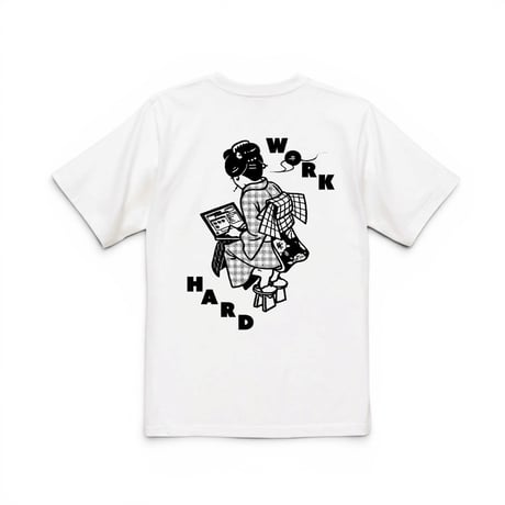 WORKHARD/必殺仕事人 S/S T-SHIRTS (RUTSUBO×YU SUDA ）