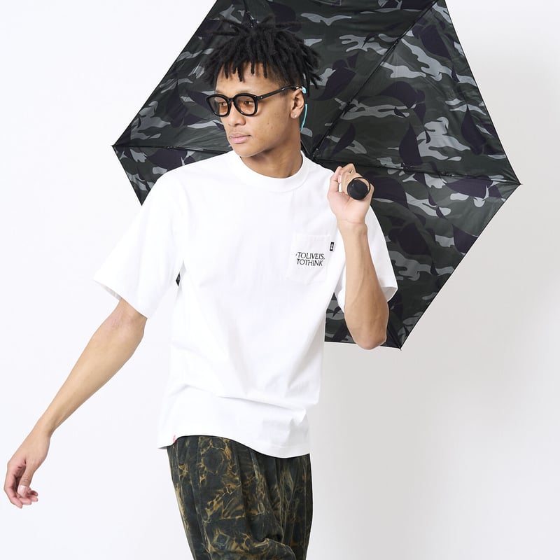 MA✽RS 美品⭐︎雨傘⭐︎日傘 TO LIVE IS TO THINK UV Protection folding Umbre