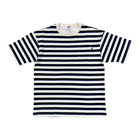 CLASSIC MULTI BORDER POCKET TEE