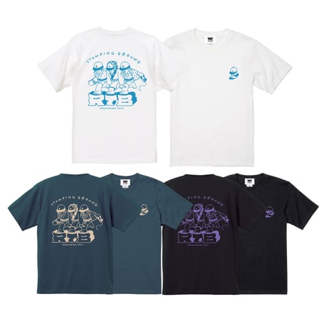 STOMPING GROUND T-SHIRTS (RUTSUBO×YU SUDA）