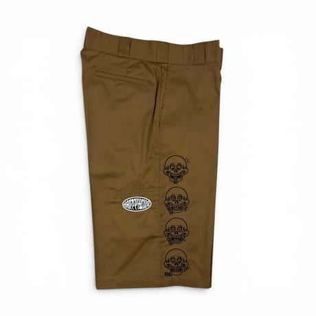 Kenny Skull Loose Fit Shorts (RUTSUBO×KENTARO YOSHIDA)