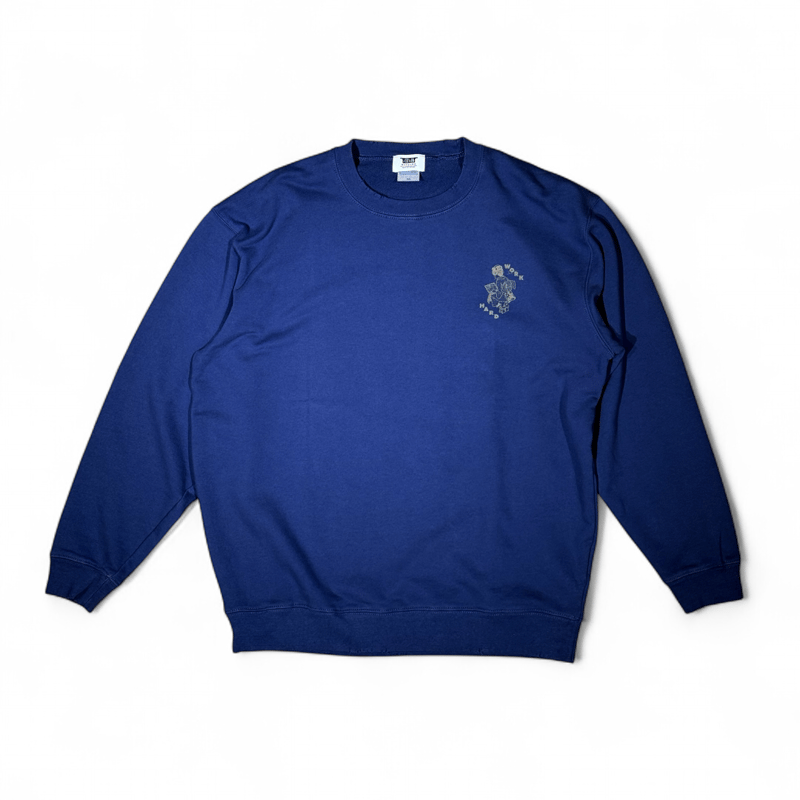 祐厘 WORKHARD/必殺仕事人 CREW SWEAT (RUTSUBO×YU SUDA ） |