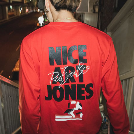 NICE ART JONES LS T-SHIRTS（RUTSUBO×ALLRAID)