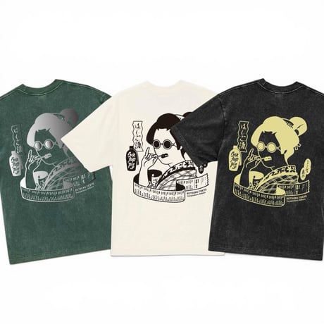 BAR HOPPING （梯子酒） S/S T-SHIRTS (RUTSUBO×YU SUDA )
