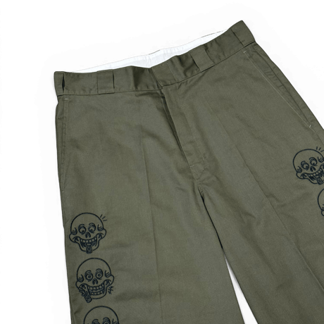 Kenny Skull Loose Fit Shorts (RUTSUBO×KENTARO YOSHIDA)