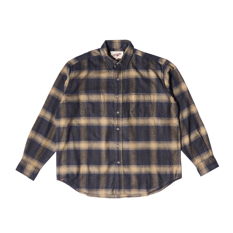 CLASSIC PLAID CHECK LS SHIRTS | 坩堝-RUTSUBO- ONL