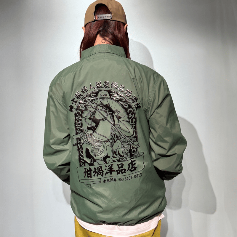UMA NYLON COACH JACKET（RUTSUBO×YU SUDA） | 坩堝-RU