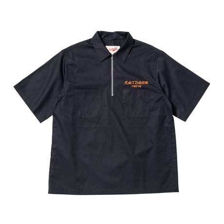 尺凶丁己凶日回  HALFZIP SHIRTS