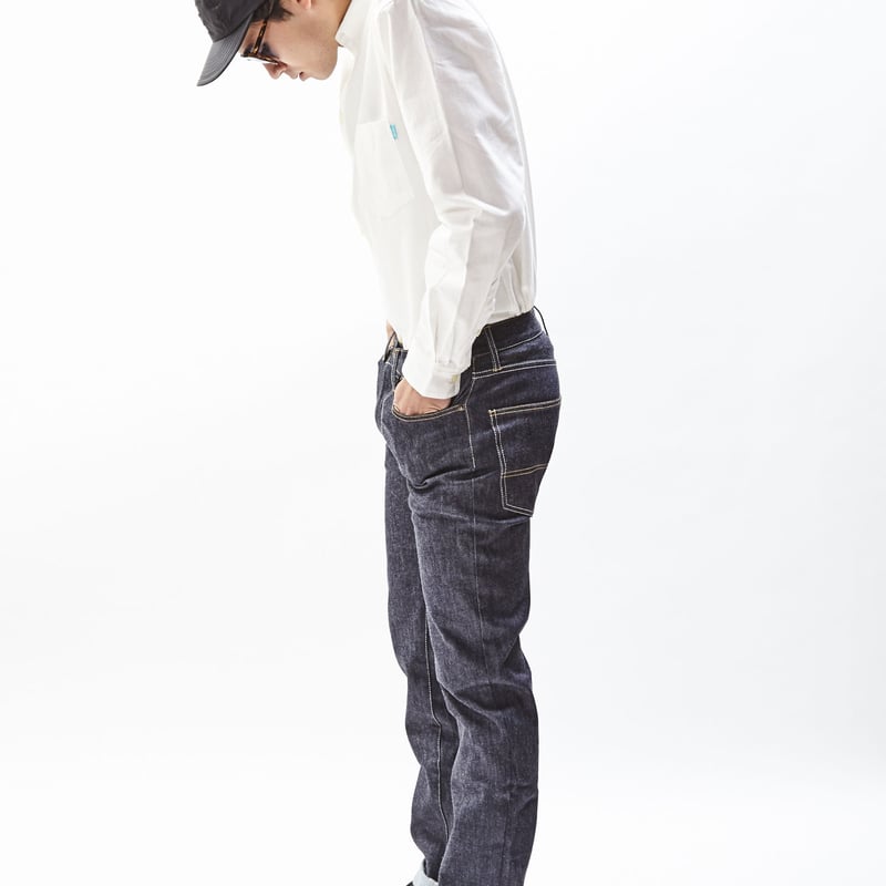 REFLECTOR SKATE DENIM PANTS | 坩堝-RUTSUBO- ONLIN
