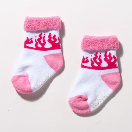 FLAME BABY SOCKS SET（RUTSUBO×I&ME ）1Pack 3Pieces