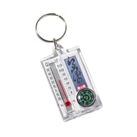 Thermo compass keychain