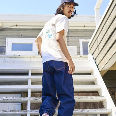５ POCKET LOOSE DENIM PANTS