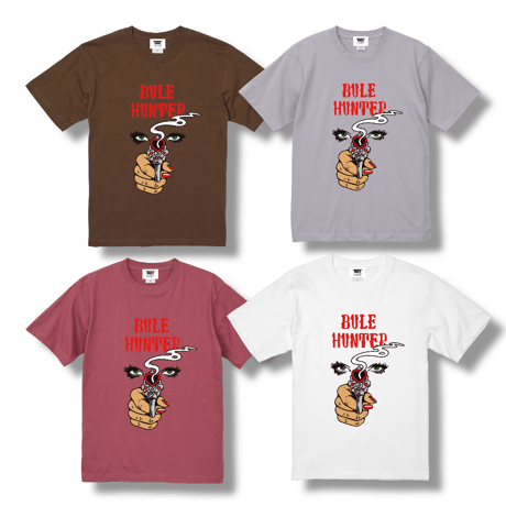 BULE HUNTER S/S T-SHIRTS (RUTSUBO×Daniel Shepard)