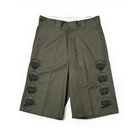 Kenny Skull Loose Fit Shorts (RUTSUBO×KENTARO YOSHIDA)