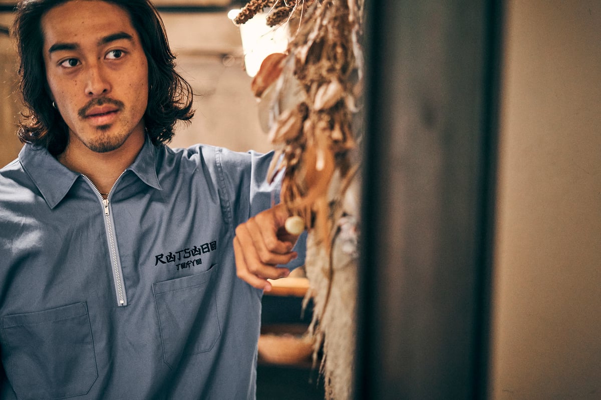 尺凶丁己凶日回 HALFZIP SHIRTS | 坩堝-RUTSUBO- ONLINE SHOP
