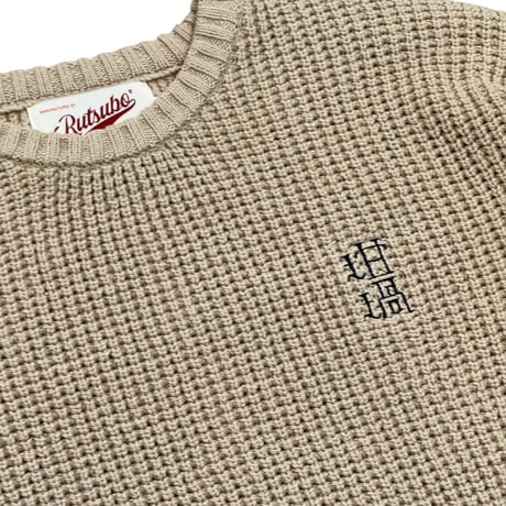 OG CREWNECK WAFFLE KNIT