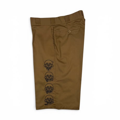 Kenny Skull Loose Fit Shorts (RUTSUBO×KENTARO YOSHIDA)