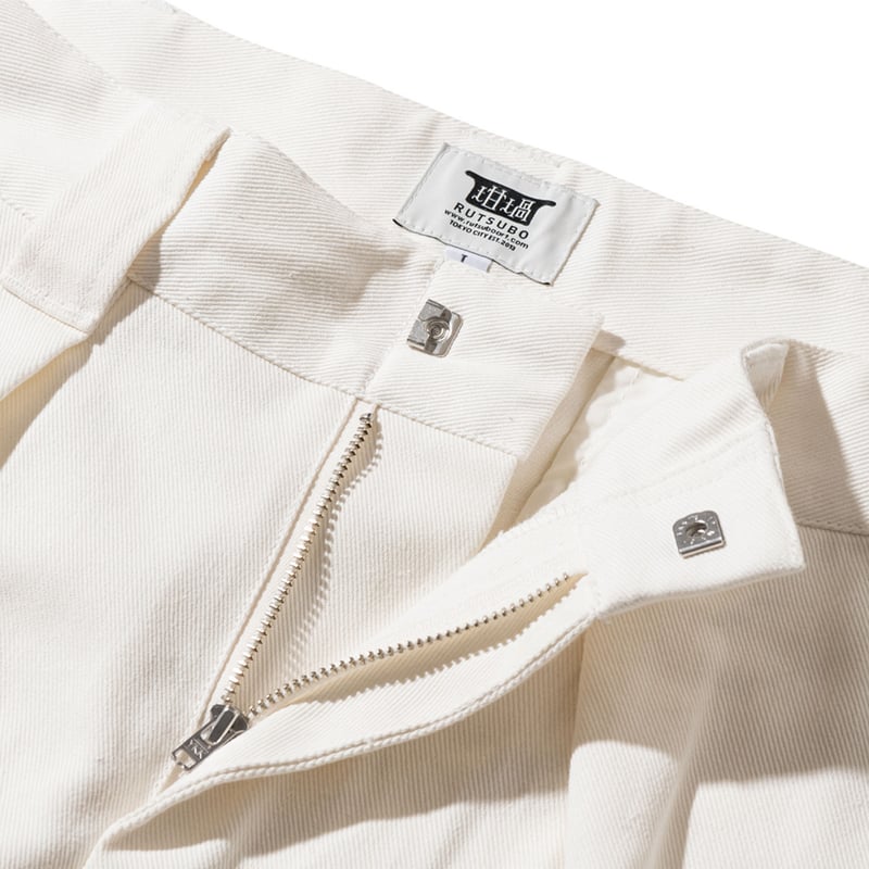 478 CHINO TUCK PANTS | 坩堝-RUTSUBO- ONLINE SHOP 478 CHINO TUCK PANTS | 坩堝-RUTSUBO- ONLINE SHOP