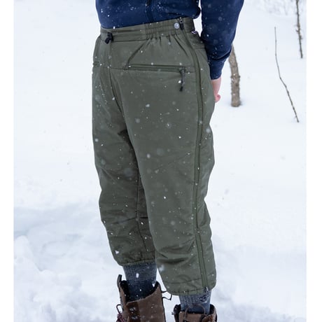INSULATION HALF ZIP PANTS (25/26 MODEL) Color：STONE GRAY