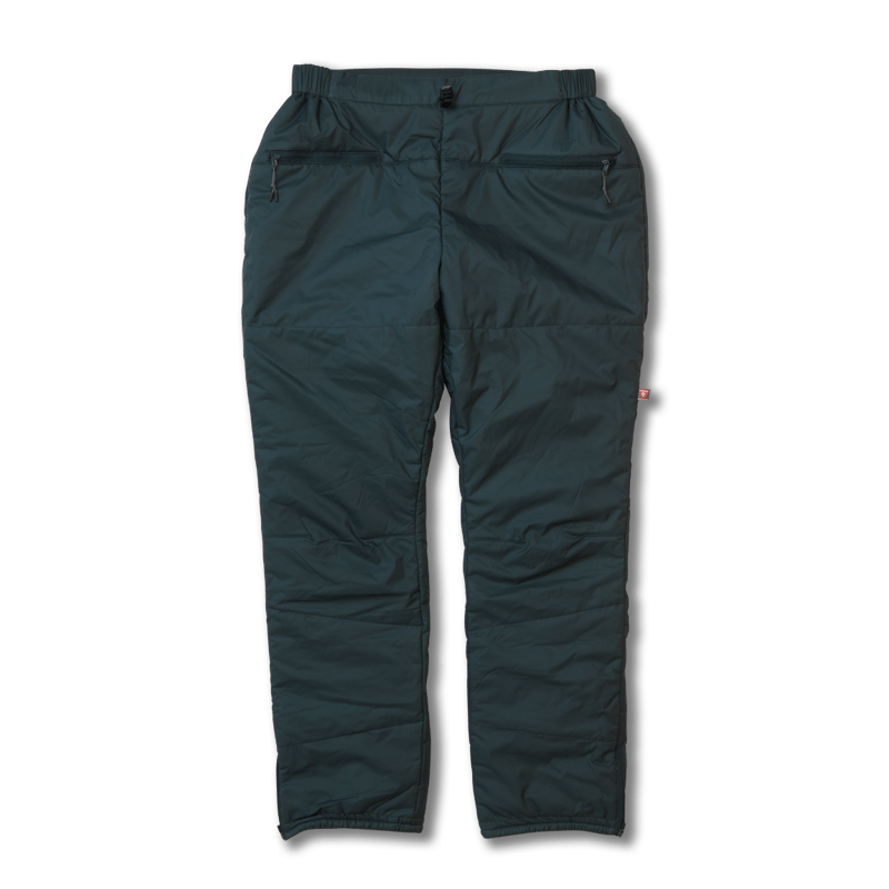 INSULATION LONG PANTS Color：J.GREEN | P.RHYTHM