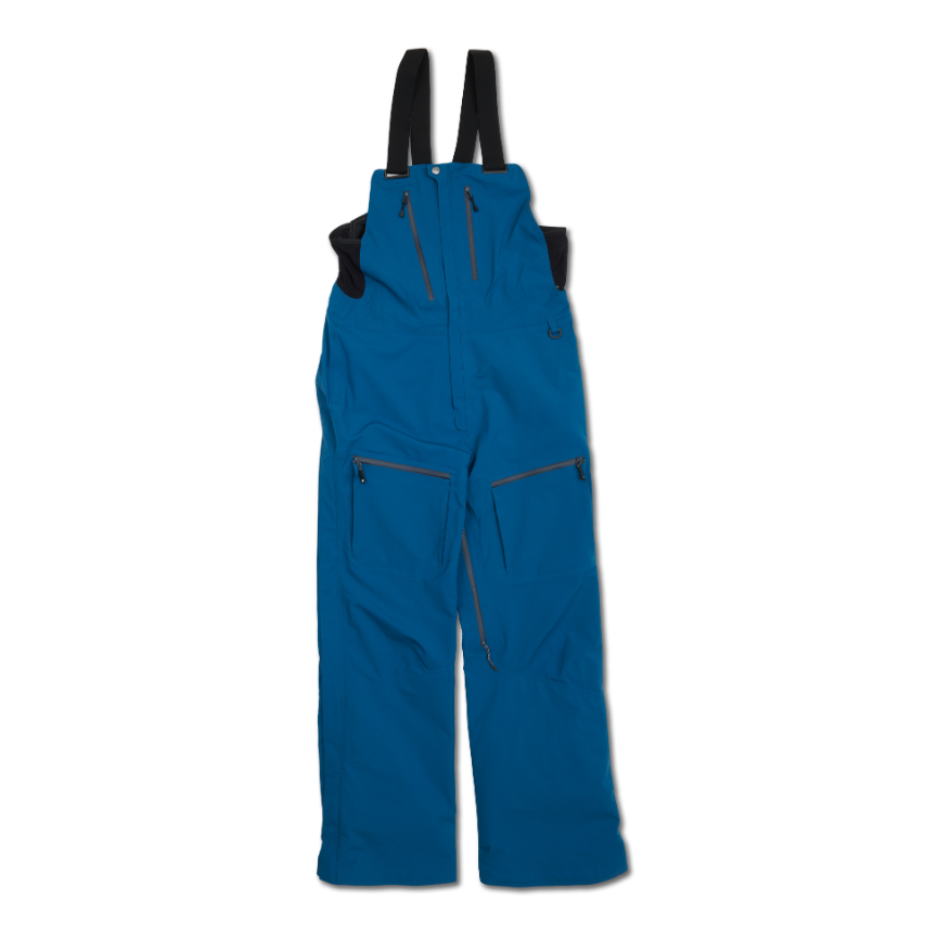 スノボビブパンツP.RHYTHM 新品YOTEIPANTS BLUE Mサイズ YOTEI PANTS (25/26 MODEL) Color：BLUE | P.RHYTHM