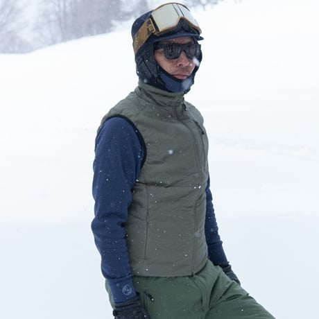 INSULATION VEST (25/26 MODEL) Color：STONE GRAY