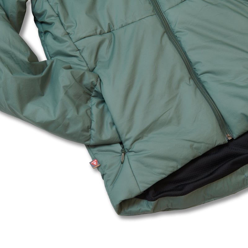 INSULATION HOOD ZIP JACKET / Color：GRAY | P.RHY