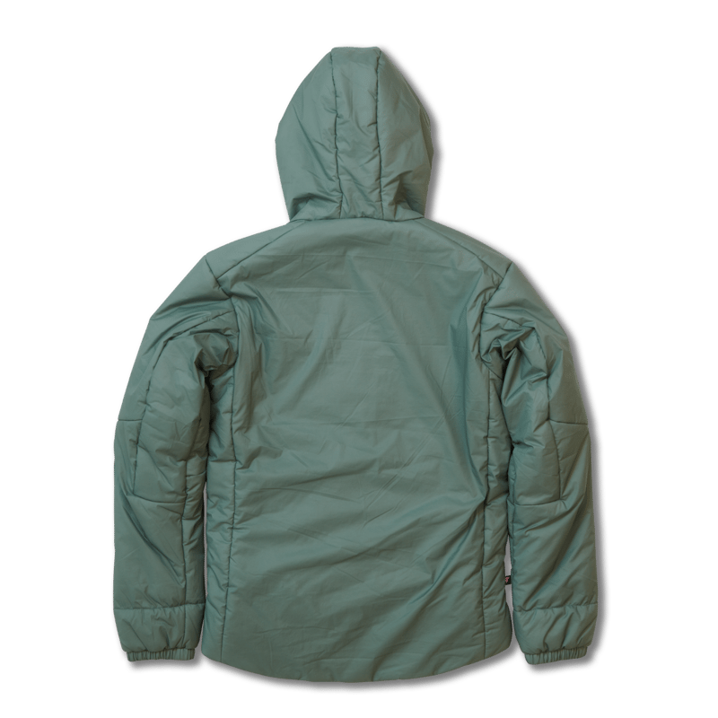 INSULATION HOOD ZIP JACKET / Color：GRAY | P.RHY