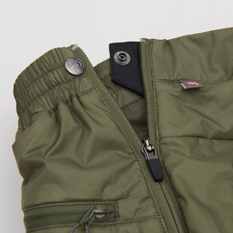 INSULATION HALF ZIP PANTS (25/26 MODEL) Color：STONE GRAY