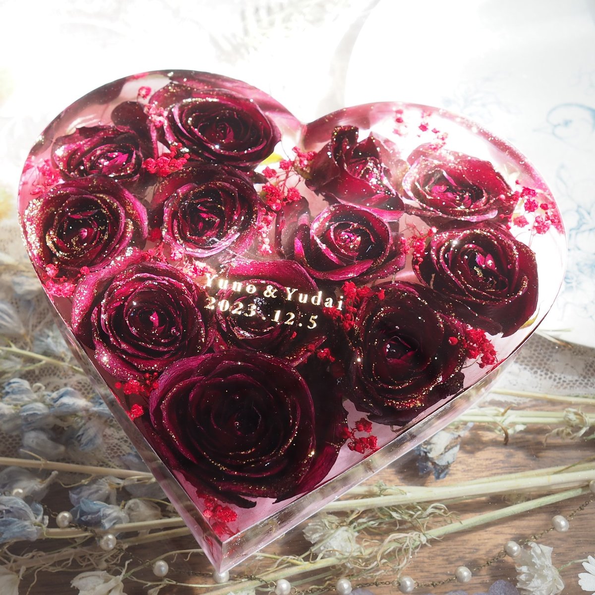 薔薇のシッポ　TLoM ピルケースバージョン　ハート Zippo ジッポー ハート 薔薇 チタニュームコーティング シルバー