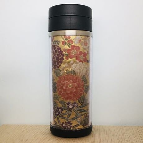 Kimono Tumbler "極 kiwami" (km-04) 桐箱付