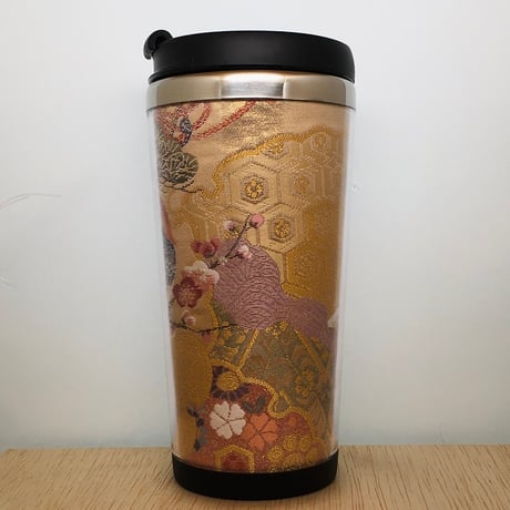 Kimono Tumbler "特 toku" (t-03) 桐箱付