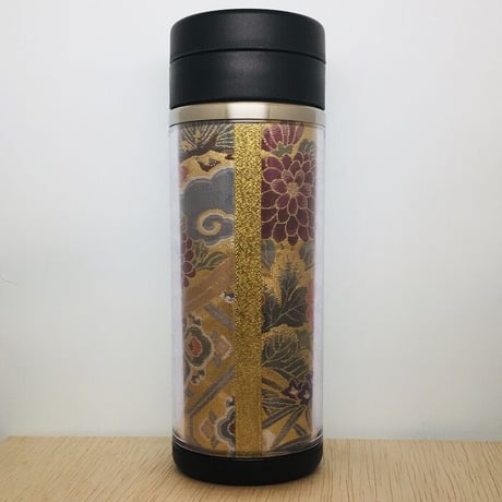 Kimono Tumbler "極 kiwami" (km-04) 桐箱付