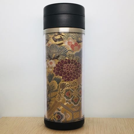 Kimono Tumbler "極 kiwami" (km-04) 桐箱付