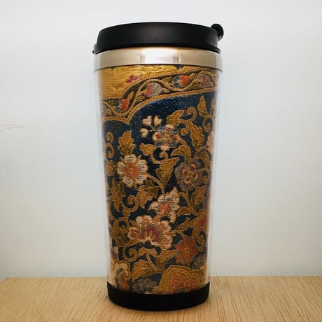 Kimono Tumbler "極 kiwami"   (k-04) 桐箱付