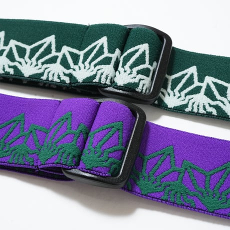 BAKIBAKI x JAU ゴーグルバンド (LEAFGREEN / PURPLEHAZE)