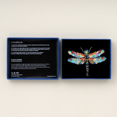 Trovelore ブローチ/MOSAIC DARNER