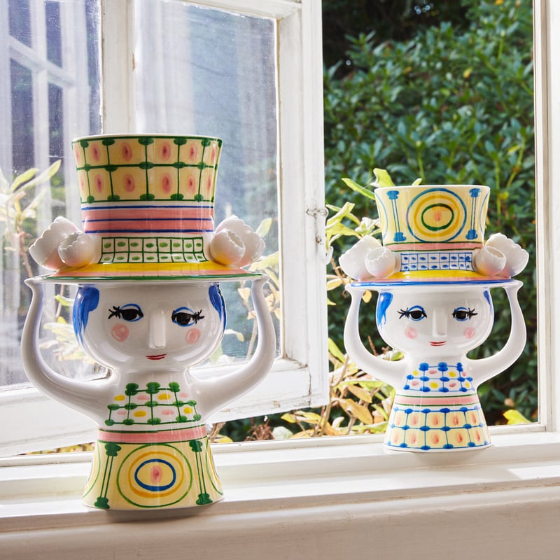 BJORN WINBLAD Lady with Hat フラワーベース グリーン BJORN WINBLAD Lady with Hat フラワーベース グリーン