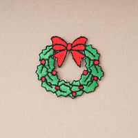 インポートワッペン/クリスマスリース