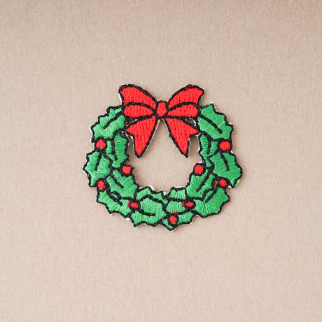 インポートワッペン/クリスマスリース