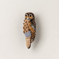 Trovelore ブローチ/BARRED OWL