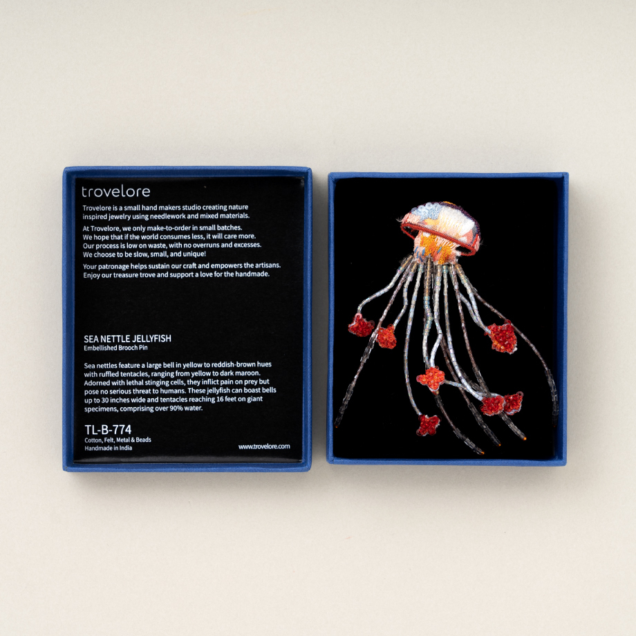 Trovelore ブローチ/SEA NETTLE JELLYFISH | Lido オンライ