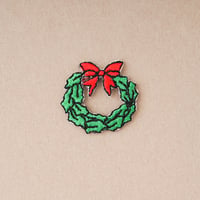 インポートワッペン/クリスマスリース