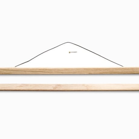 Creamore Mill OAK POSTER HANGER MEDIUM