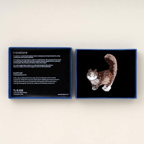 Trovelore ブローチ/FLUFFY CAT