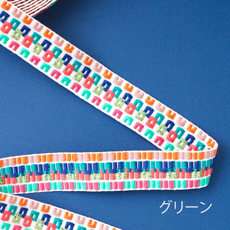 インポートリボン/幾何学