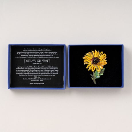 Trovelore ブローチ/SUNNY SUNFLOWER