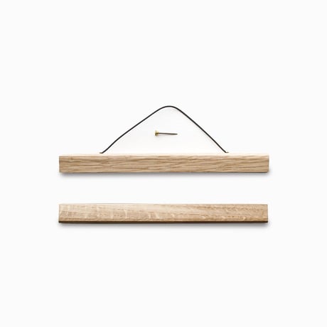 Creamore Mill OAK POSTER HANGER TINY